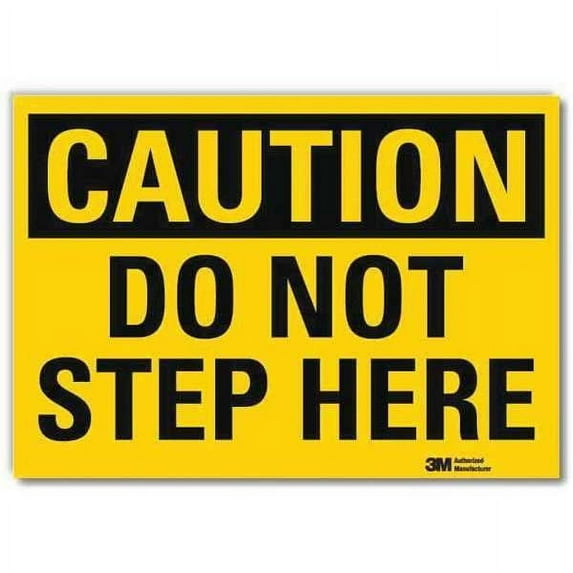 Lyle Safety Sign,10inx14in,Reflctv Sheeting U4-1204-RD_14X10