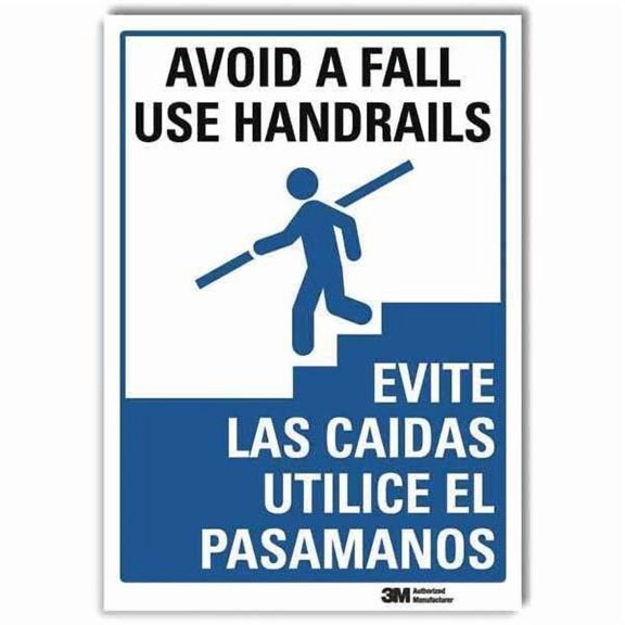 Lyle Safety Sign,10inx7in,Reflective Sheeting U1-1026-RD_7X10