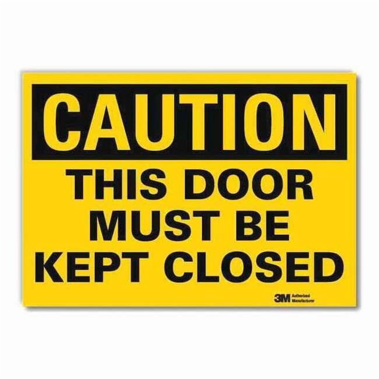 Lyle Safety Sign,10x14in,Reflective Sheeting U4-1705-RD_14X10 - Walmart.com