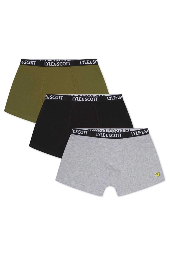 Boys Core Boxer Shorts (Pack of 3)