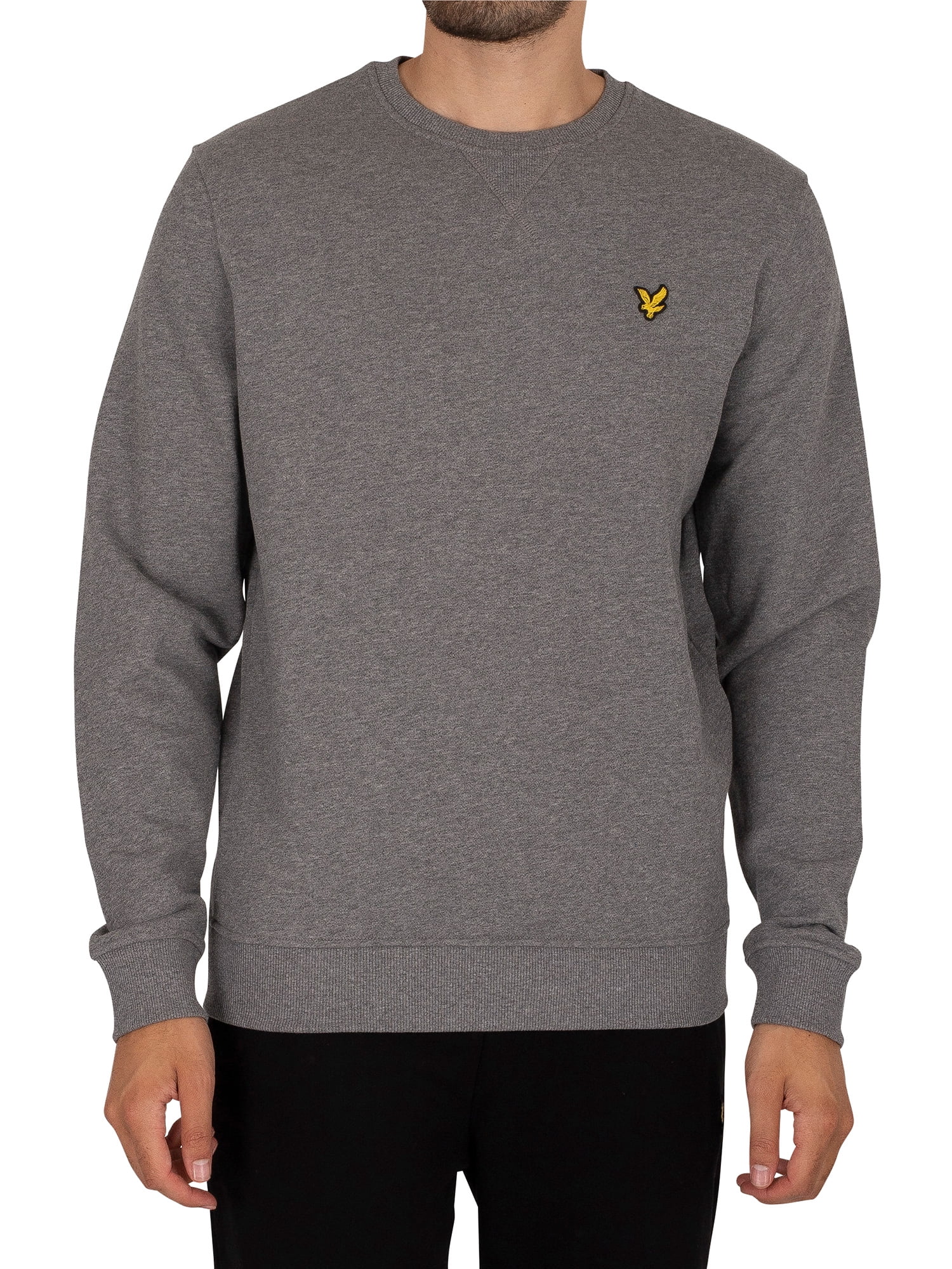 Lyle and scott grey sweatshirt sale