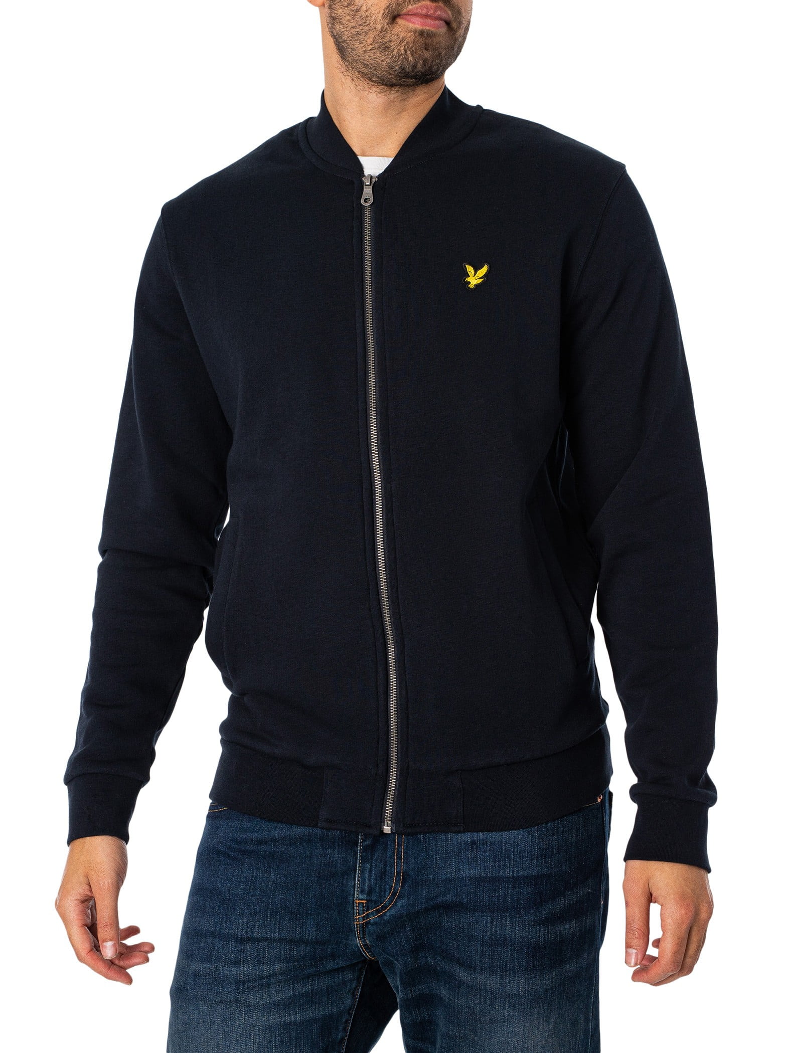 Lyle and scott bomber jacket hot sale
