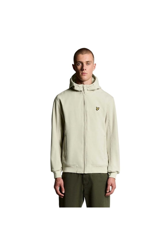 Mens Back Fleece Soft Shell Jacket