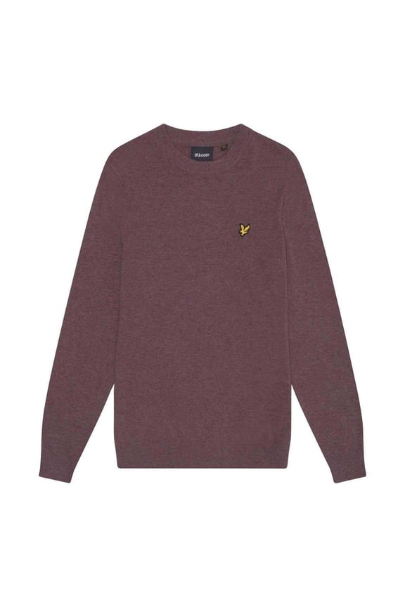 Mens Lambswool Round Neck Sweater