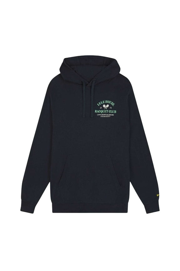 Mens Racquet Club Graphic Hoodie