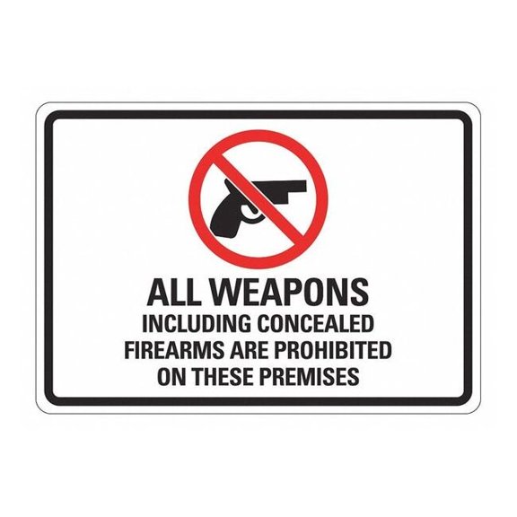 Lyle Security Sign,7in x 10in,Non-PVC Polymer LCU1-0105-ED_10x7