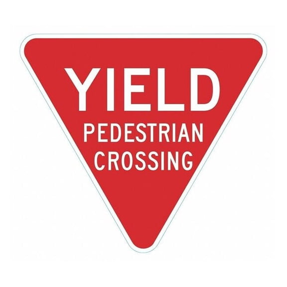 Lyle Traffic Sign,24 in x 24 in,Aluminum T1-6259-HI_24x24