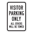 thumbnail image 1 of Lyle Visitor Parking Sign,18" x 12, T1-1045-HI_12x18 T1-1045-HI_12x18, 1 of 1