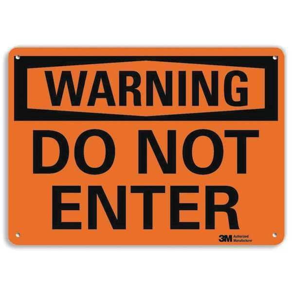 Lyle Warning Sign,7 in x 10 in,Aluminum U6-1056-NA_10x7 - Walmart.com