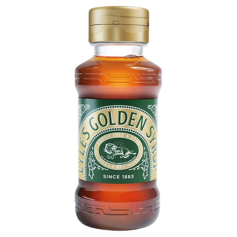 Lyle's Golden Pure Cane Sugar Syrup, 325g Bottle, Caramelized Lyle's Golden Pure Cane Sugar Syrup, 325g Bottle, Caramelized