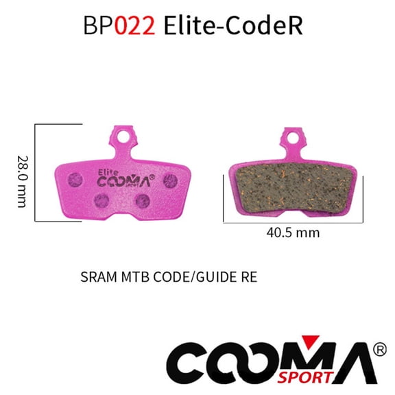 Lylong 1 Pair Bike Disc Brake Pads Resin Replacements Be Used For Sram -Avid Code R 2011+ Guide Re Disc Road Cycling Part