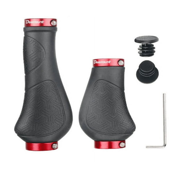 Lylong 1Pcs Bikes Handlebar Grips Bicycles Handlebar Grips Long And Short Both Locked Outdoor Cycling Accessories