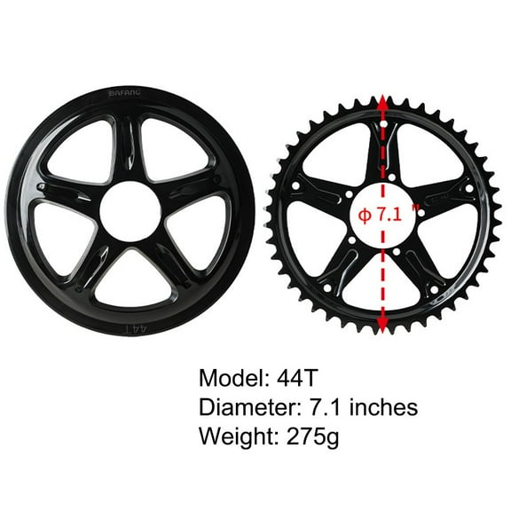 Lylong 44T 46T 48T 52T Chainring For Bafang Bbs01 Bbs02 250W To 750W Drive Bikes