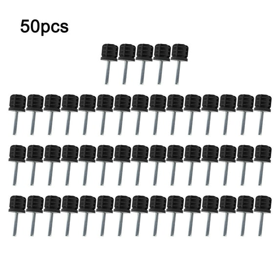 Lylong 50Pcs Canopy Pole Thimble Awning Tent Pole Top Connector For 16/19/22/25Mm Tube Camping & Hiking Tent Accessories