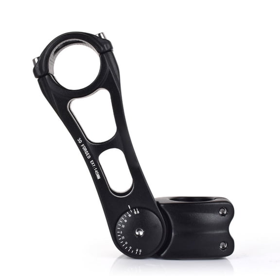 Lylong Adjustable Bike Stem 31.8Mm 85 Degree Stem Riser 90Mm 145Mm Cnc Aluminum Alloy