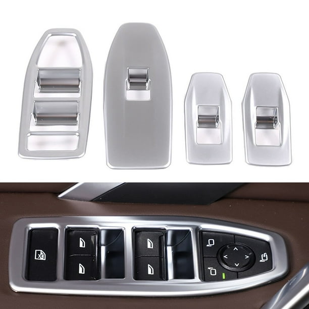 Lylong Car Accessories 4Pcs Car Door Power for Lift Switch Trim Cover for Bmw for X1 U11 2023 2024 Walmart Business Supplies