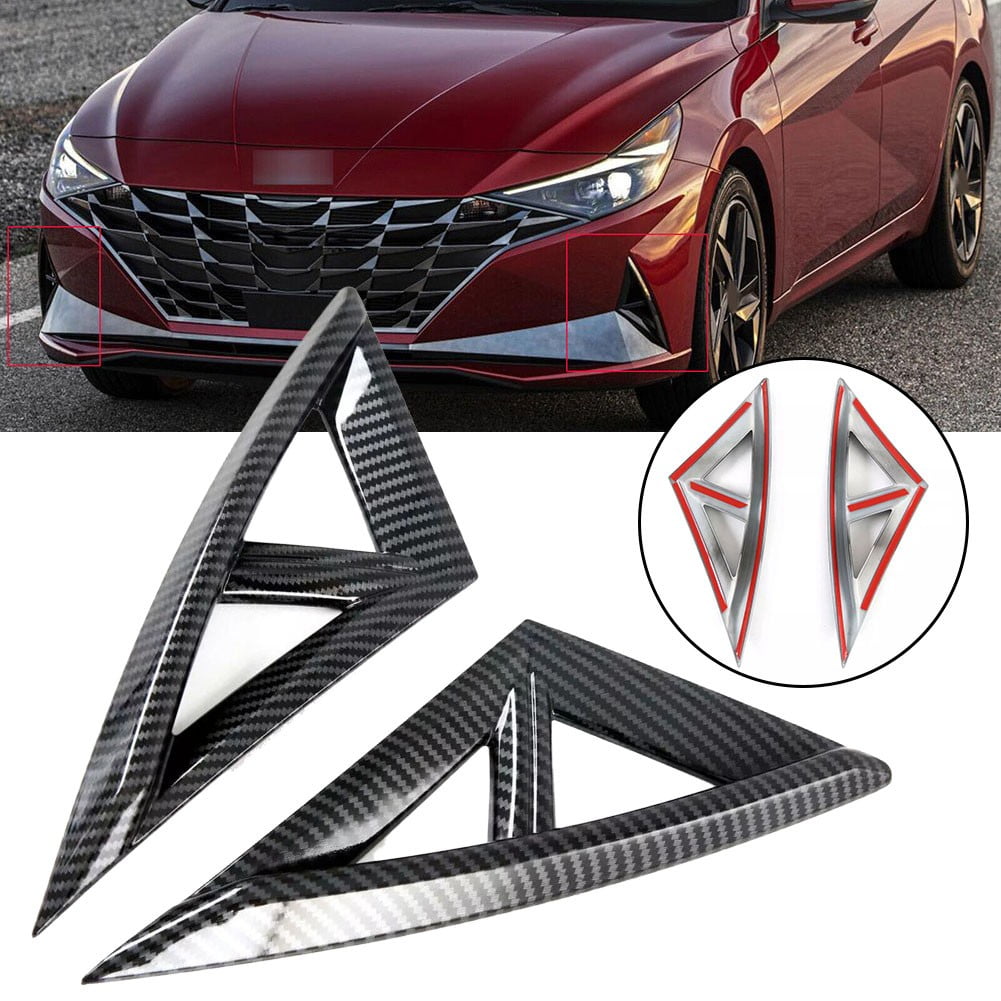Lylong Car Accessories Carbon Fiber Car Front Fog Light Cover Trims for ...