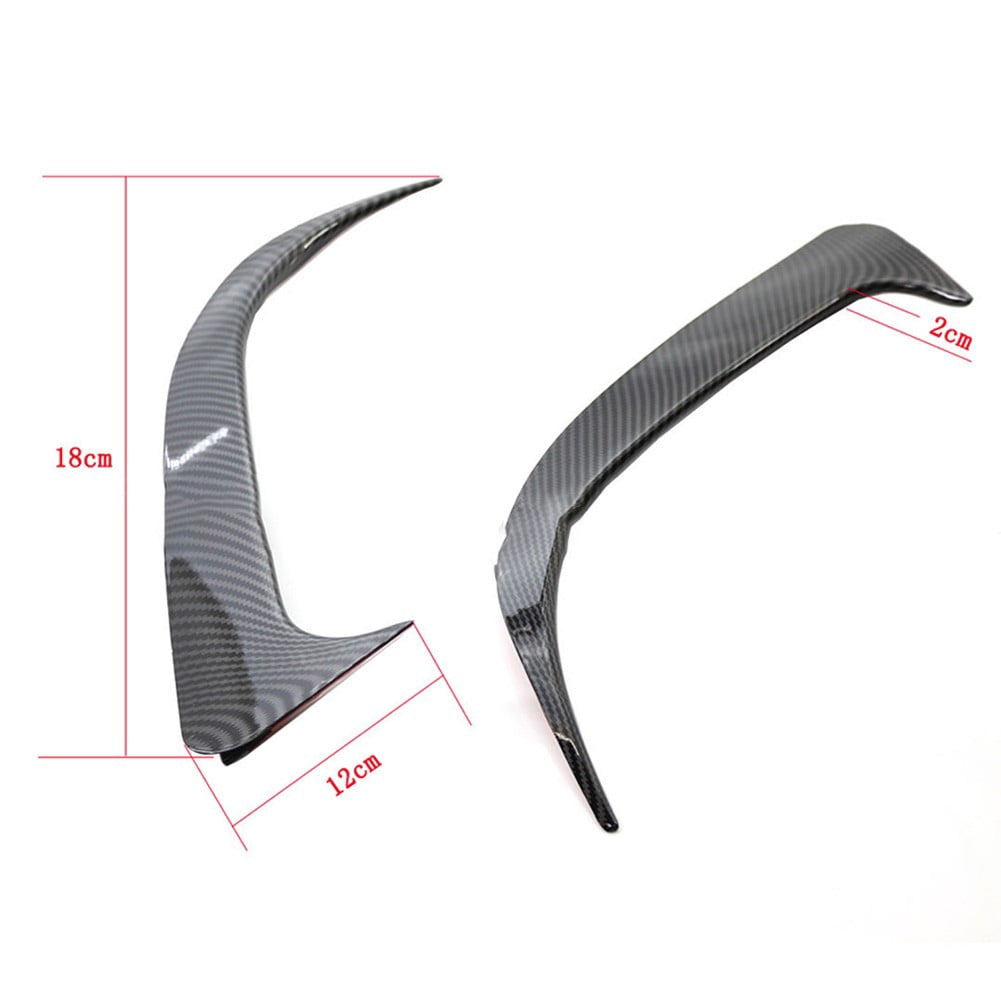 Copertura Air Vent Per Paraurti Posteriore Mercedes CLA W117 AMG Line 2013-2019 - In ABS Nero Lucido
