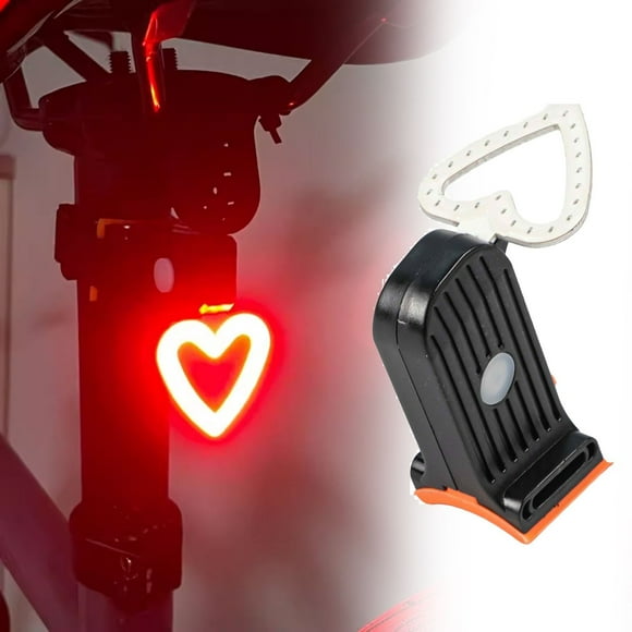 Lylong Creative Bicycle Taillight - 6 Shapes To Choose From, Red Light