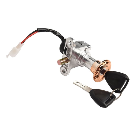 Lylong Electric Bike Switch Key 2 Pin Latch 10Mm Ignition Position Switch Keys For E-Scooter Electric Lock Replacement Accessories