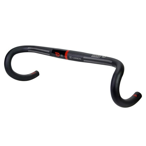 Lylong Full Carbon Fiber Handlebar Drop Bar Road Bike Handlebar 31.8Mm*400 420 Mm 177G