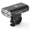 thumbnail image 1 of Lylong Lamp Bike Cycling Light 5Led Aluminium Alloy Automatic Black Front Lightweight Portable Strong Headlight Brand New, 1 of 9