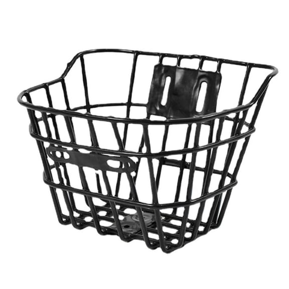 Lylong Small Kids Bike Front Basket Thick Iron Wire Childrens Bike Storage Basket