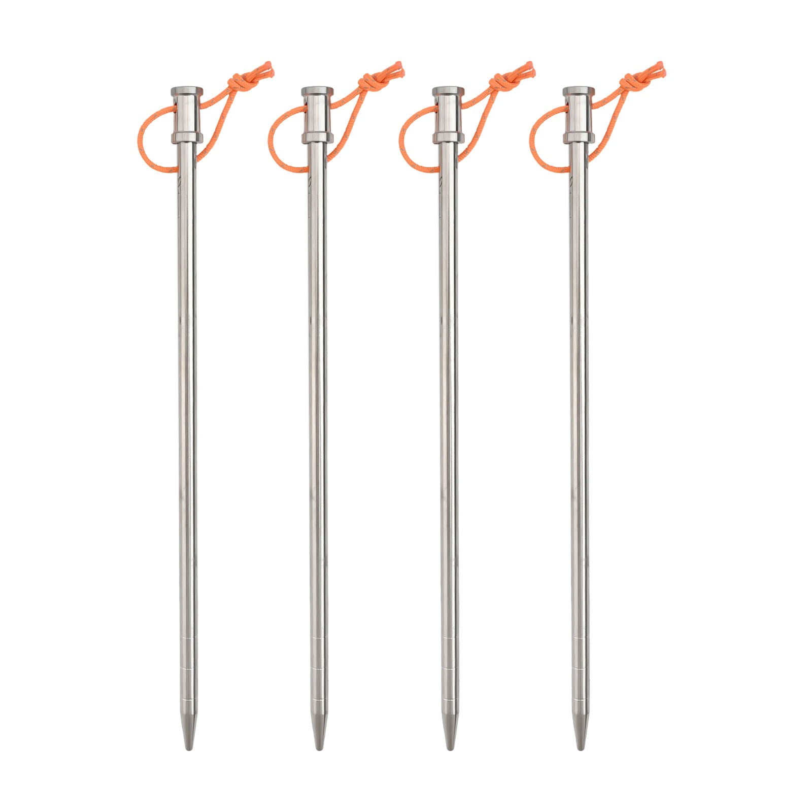 Lylong Tent Pegs With Reflective Rope Made From Lightweight Titanium Material