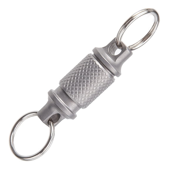 Lylong Titanium Alloy Keychain Detachable Car Key Holder 360° Swivel Quick Release Tool Multifunctional Outdoor Tools