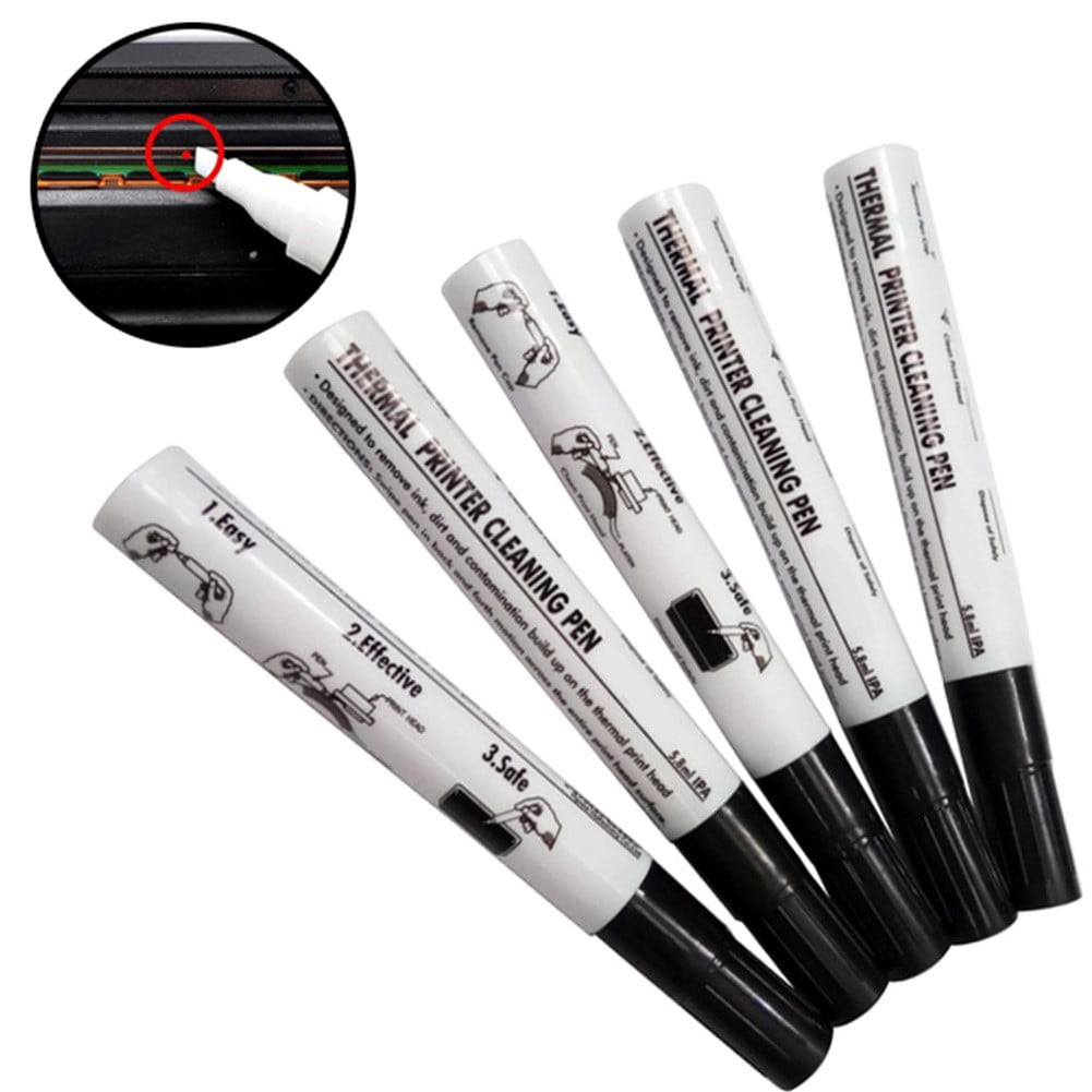 Lylong Tool Kit Printhead Cleaning Pen Print Head Cleaning for Thermal ...