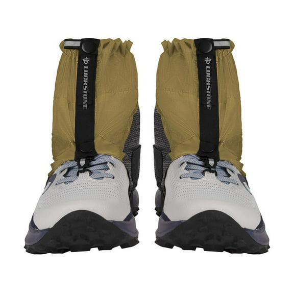 Lylong Waterproof Trail Low Gaiters Slip-Resistant Elasticity Shoe Gaiters Cover For Running Hiking Backpacking Running Snow Walking