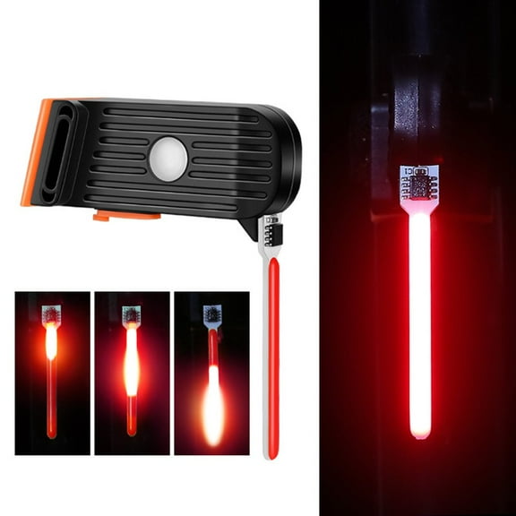 Lylong Waterproof Usb Bicycle Tail Light High Visibility Led Cycling Safety Light With Multiple Modes And Usb Charging Cable