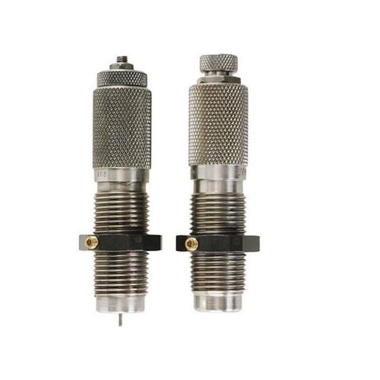 Lyman 223 Rem Carbide Deluxe Rifle 3-Die Set – Gray, Fits 5.56mm