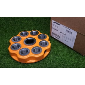 Lyman Brass Smith Extra Turret for All-8 Station Press, Holds 8 Dies