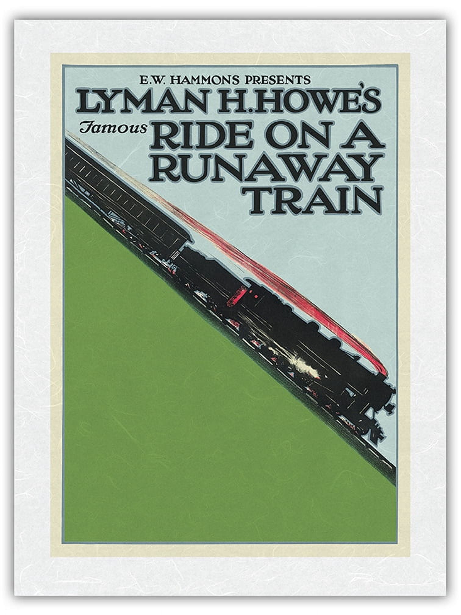 Lyman Rice Lyman H. Howe's Famous Ride on a Runaway Train - Vintage Film Movie ...