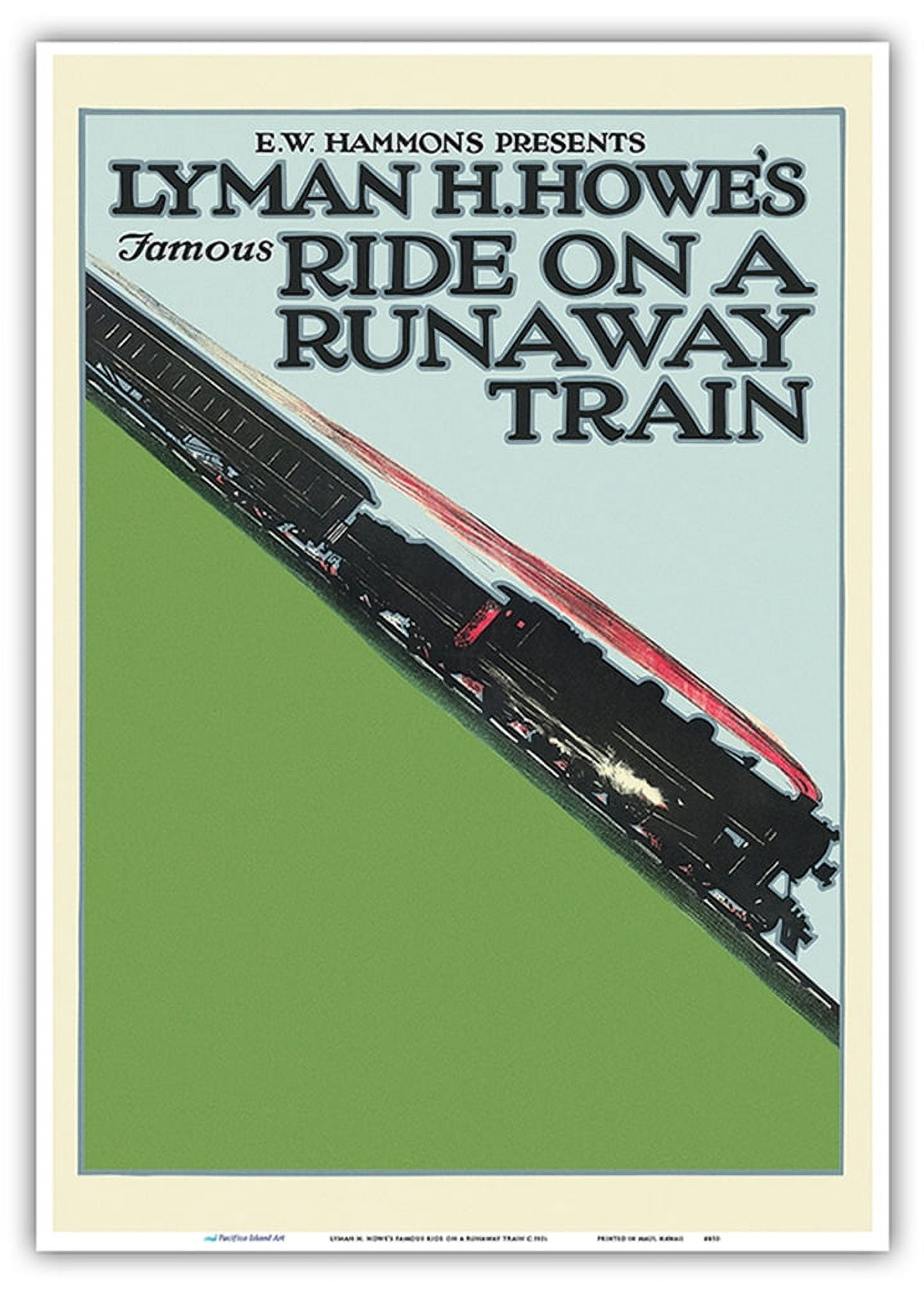 Lyman H. Howe's Famous Ride on a Runaway Train - Vintage Film Movie ...