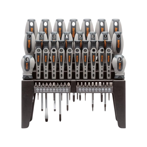 Lyman Heritage Tools - 47 Piece Driver Set, Grey/Black