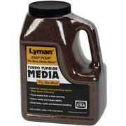 Lyman Turbo Brass Cleaning Media Treated Tufnut Walnut Small Easy Pour Jug 3 lb