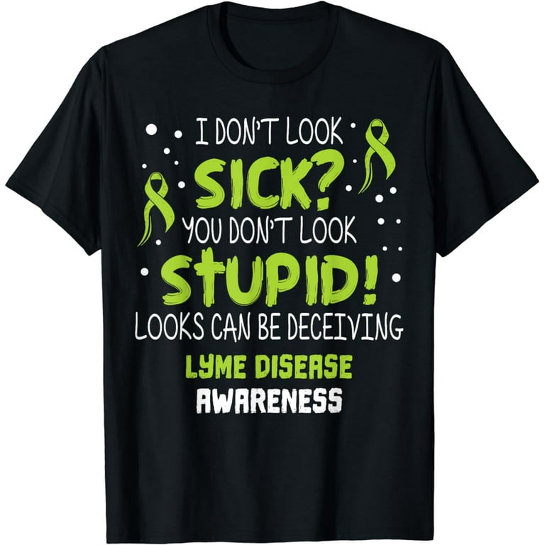 Lyme Disease Awareness Ribbon T Shirts Lyme Disease Awareness Ribbon T Shirts