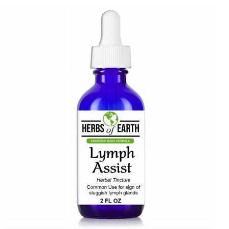 Lymph Assist Herbal Tincture, Lymph Gland Health, High Quality, No Fillers