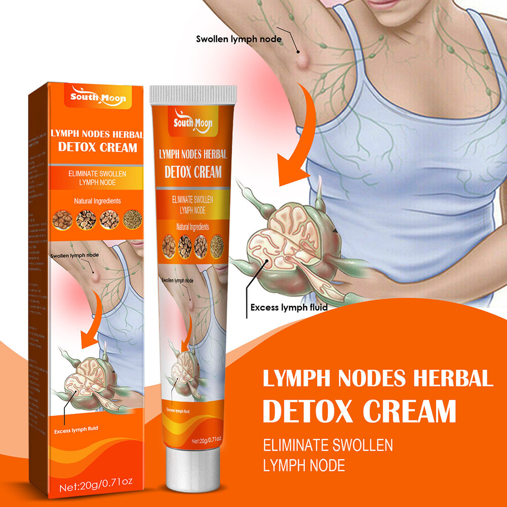 Lymph Nodes Herbal Detox Cream Armpit Lymph Care Ointment Neck Anti