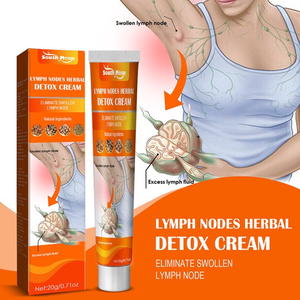 Lymph Nodes Herbal Detox Cream Armpit Lymph Care Ointment Neck Anti