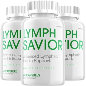 Lymph Savior Capsules – LymphSavior Pills Advanced Formula Natural Blend, Extra Strength, 3 Pack, 180 Capsules