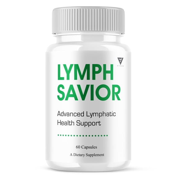 Lymph Savior Lymphatic Health Support, LymphSavior Supplement (60 Capsules)
