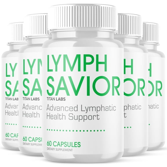 Lymph Savior Pills Advanced Formula Vitamin Supplement LymphSavior 300 Capsules