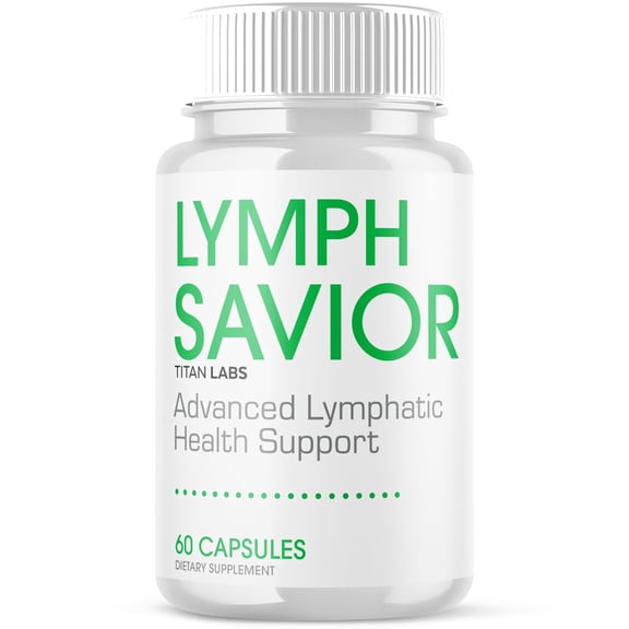 Lymph Savior Pills Advanced Formula Vitamin Supplement LymphSavior 60 Capsules
