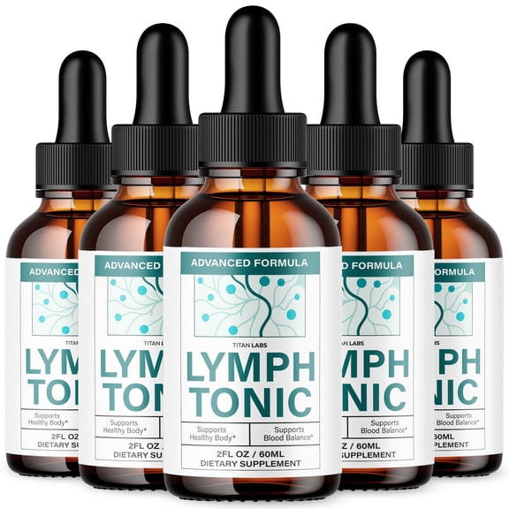 Lymph Tonic Advanced Formula Drops Blood Balance Support Supplement LymphTonic 150 Servings