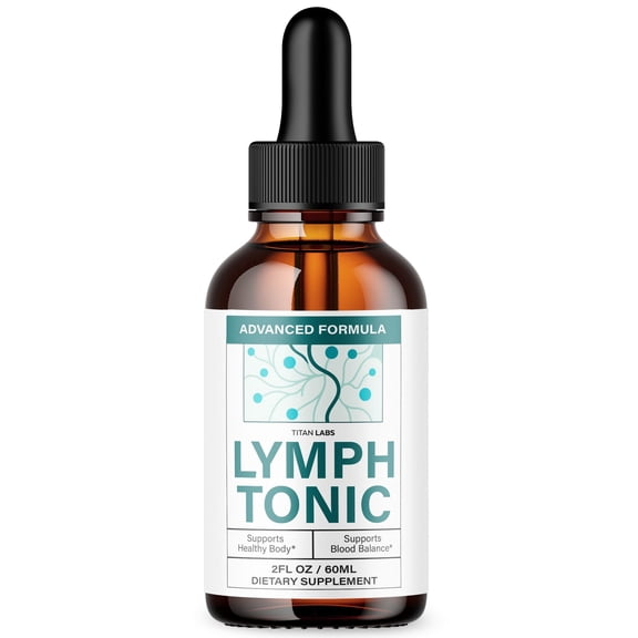 Lymph Tonic Advanced Formula Drops Blood Balance Support Supplement LymphTonic 30 Servings
