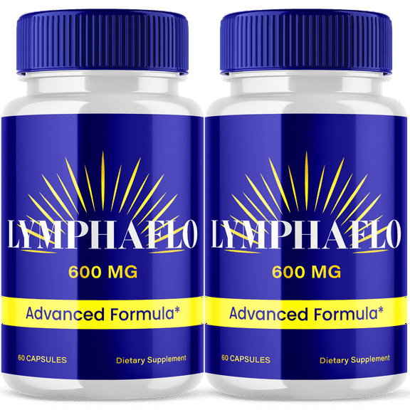 Lymphaflo Pills Advanced Formula Vitamin Supplement with All Nautral Ingredients 120 Capsules