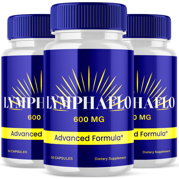 Lymphaflo Pills Advanced Formula Vitamin Supplement with All Nautral Ingredients 180 Capsules